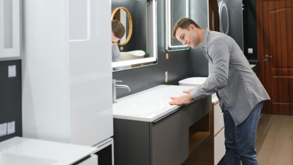 Current image: Top Choice for Small Bathrooms: Floating Bathroom Vanities
